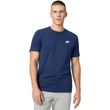 Nike Sportswear Freizeit T-Shirt Herren 410 midnight navy/white L