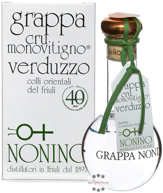 Nonino Grappa Cru Monovitigno Verduzzo