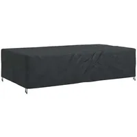 VidaXL Gartenmöbelabdeckung Schwarz 305 x 190 x 85 cm