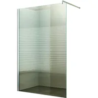 Fa-bausysteme Walk-In Glas Dusche Gestreift 100 cm