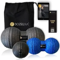 BOZEERA FASZIEN DUOBALL 12CM DUOBALL 8 CM UND FASZIENMASSAGE