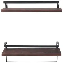 Mobili Rebecca Wandregal 15 x 13 x 42 cm Braun