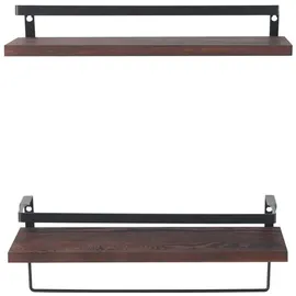 Mobili Rebecca Wandregal 15 x 13 x 42 cm Braun