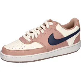 Nike Court Vision Low Next Nature Damen Particle Pink/Pale Ivory/Metallic Gold/Midnight Navy 39