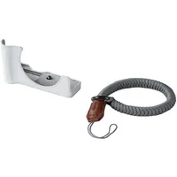 SmallRig 5431 Leder-Halbschalen-Kit weiß für Canon EOS R50V