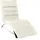 W.Schillig Relaxliege daily dreams Leder/Polyester 65 x 91 x 170 cm Weiß mit Kissen
