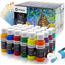luxuskollektion Acrylfarben Set 24x59ml mit