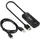 Club 3D HDMI + Micro USB auf DisplayPort 4K120Hz oder 8K30Hz St/B Adapter