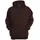 URBAN CLASSICS Blank Kapuzenpullover Brown 5XL