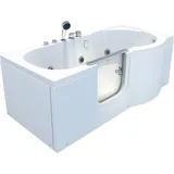 Acquavapore - Seniorenwanne Mit Tür Whirlpool S12-eh-wp-l Badewanne 170x85cm