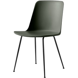 &Tradition - Rely Chair HW6, bronze grün / schwarz