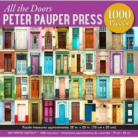 Peter Pauper Press, Inc, All the Doors 1,000 Piece Jigsaw Puzzle