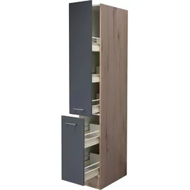 Flex-Well Apothekerschrank Tiago 30 x 57 x 200 cm Basaltgrau