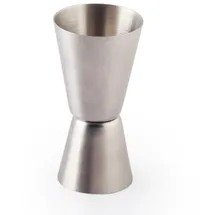 ich-zapfe Jigger, Cocktail-Messbecher Edelstahl 20/40 ml + 40 ml