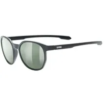 Uvex LGL 54 - Sonnenbrille - black matt/green