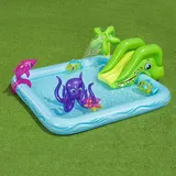 Aquarium Spielzentrum Fantastisch Planschbecken Kinder Pool Rutsche Bestway