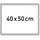 Schipper Alurahmen Silber 40x50 cm 2er Set