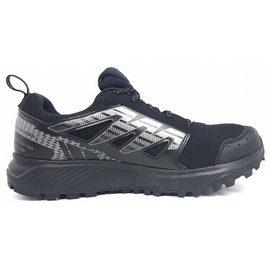 Salomon Wander Gore-Tex Herren Trail Running Wasserdichte Schuhe, Outdoor-bereit, Komfort durch Dämpfung, Sicherer Fußhalt, Black, 45 1/3