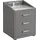 ed exciting design Nachtschrank Moon 47 x 46 x 61 cm Grau
