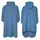 Basil Regenponcho Hoga Unisex Blau Einheitsgröße