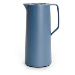 EMSA Motiva Thermoskanne, 1 Liter N4170300 , 1 Thermoskanne, Farbe: Blau