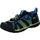 Kinder Black/Brilliant Blue 34