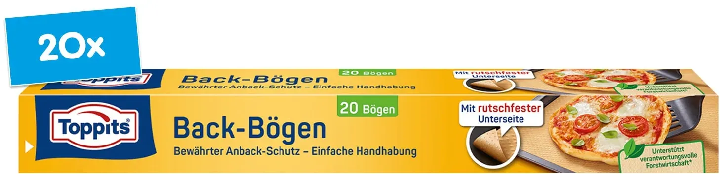 Toppits Back-Bögen 20 Stück, 20er Pack