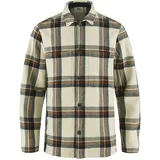 Fjällräven Singi Flannel Overshirt chalk white-dark navy XS