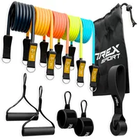 Trex sport Kraft-Expander 5er Set Neon TREX SPORT mit
