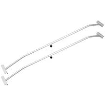 BITUXX Anhängerplane 2er Set Planenbügel Alu Verstellbar 100 - 145 cm