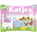 Katjes Fruchtgummis Yoghurt-Gums Sauer, 210 g