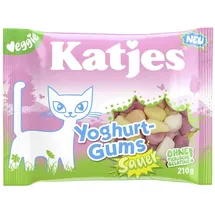 Katjes Fruchtgummis Yoghurt-Gums Sauer, 210 g