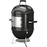 3-in-1-smoker Mit 3 Rosten, Integriertem Thermometer, Einstellbarer Belüftung, 62,5 X 47,5 X 91 Cm, Schwarz