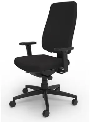 Bürodrehstuhl schwarz favorite 441-3 mit Armlehnen