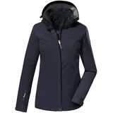 KILLTEC Damen Funktionsjacke/Outdoorjacke mit abzippbarer Kapuze, KOS 133 WMN JCKT, nachtblau, 44