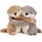 Warmies 15128 - Kuschel-Freunde Otter, Wärmestofftier