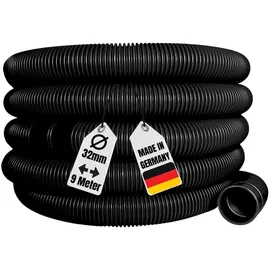 AQUARISTIKWELT24 Poolschlauch schwarz 9 m