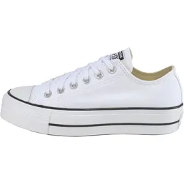 Converse Chuck Taylor All Star Platform Low Top White/Black/White 42