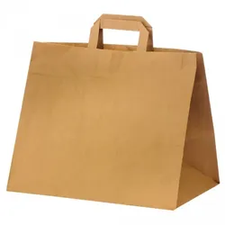 Kuchen Tragetaschen 32x22x27cm braun