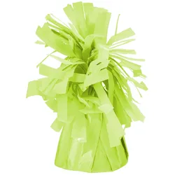 PartyDeco Ballongewicht für Helium 7cm 4er Set Gewichte für Ballons Luftballons Heliumballons Ballonbeschwerer Ballonhalter Deko Grün