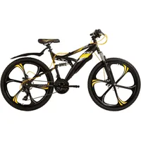 WYLD Mountainbike Fully 26'' Bliss schwarz-gelb 21 Gänge RH