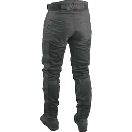 ROLEFF RACEWEAR Motorradhose Textil Mesh schwarz Größe 4XL