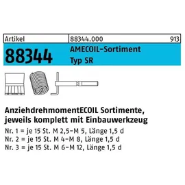 AMECA Gewindereparatursortiment R 88344 SR Nr.2