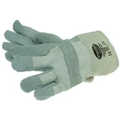 Arbeitshandschuh, Basic, Spaltleder, ohne Futter, EN 420, Größe 10 - 10