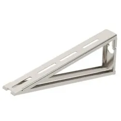 OBO 6419670 Abhängewinkel für Tunnelbau B350mm Edelstahl, rostfrei A5 1.4529 AHW-T 350 VA4529