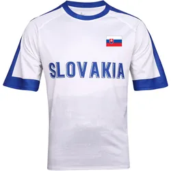 Antonio Slowakei Herren Trikot Gr. L  weiß