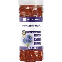 Zühre Ana | Schwarzkümmelöl‐Weichkapseln 1300 mg (90 Kapseln)