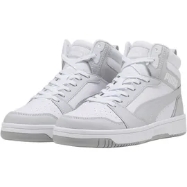 Puma Rebound V6 High-Top Puma White/Ash Gray 41
