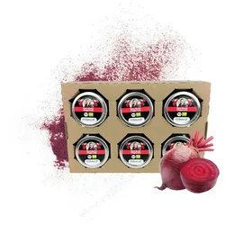 SANUUS® BIO Rote-Beete Gewürzsalz zum Kochen & Verfeinern 6x120g 720 g