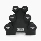 SF SUPRFIT Suprfit Vinyl Gymnastikhantel Set 12 kg schwarz
